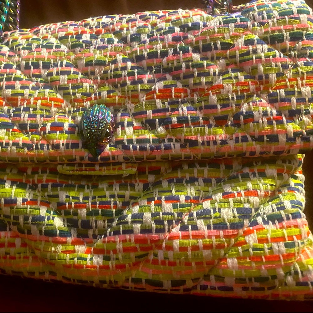 Gorgeous Kurt Geiger tweed handbag